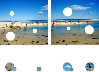 Derek Krekler, Holey 1, 2003, type C photographs, diptych