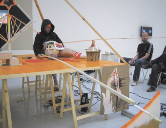 Guy Benfield, Stadium Redux Redux, installation performance, 2006