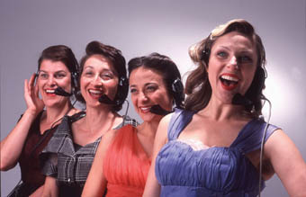 Anthea Davis, Eugenia Fragos, Daniella Farinacci, Miria Kostiuk, The Telephone Exchange