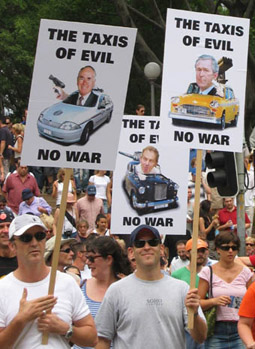 Anti-war protests, 2003