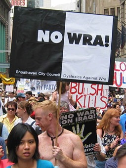 Anti-war protests, 2003 