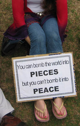 Anti-war protests, 2003 