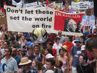 Anti-war protests, 2003 