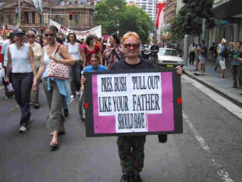 Anti-war protests, 2003 