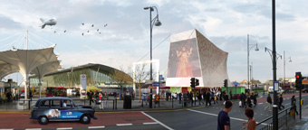 The Lift New Parliament as it might look in Stratford, East London