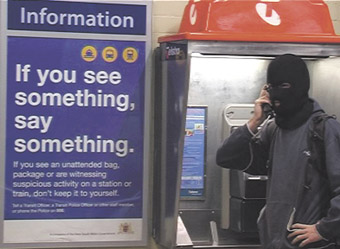 Jon Wah, Balaclava: “if you see something say something”; 2005 