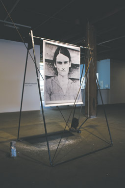 installation view, Alicia Frankovich