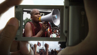 Burma VJ; image courtesy of Distributors, First Hand Films; www.firsthandfilms.com