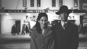 Alma (Victoria Hill) & Rupert (Ben Mendelsohn) at Vogue 