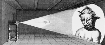 Lantern of Fear, Gulielmo Jacobo ’s Gravesande,<BR />Physices Elementa Mathematica, Geneva, 1748, from Eyes, Lies & Illusions, ACMI”></p>
<p class=