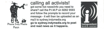 Indymedia flyer 