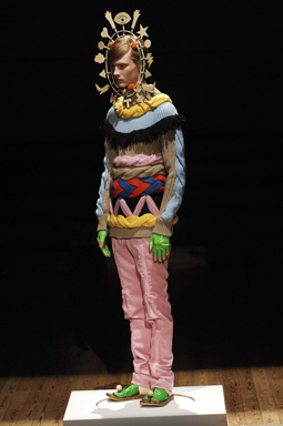 Jumper, leggings, hat and gloves no.19 a/w 2008-2009, Walter Van Beirendonck, The Endless Garment