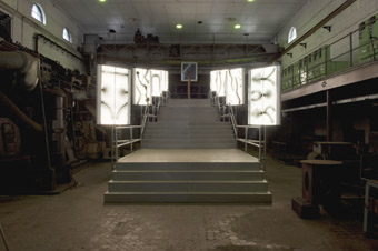 Faraday Cage, 2010 Installation view of the Biennale of Sydney 2010, Power House, Cockatoo Island, courtesy the artist and Gallery Koyanagi, Tokyo