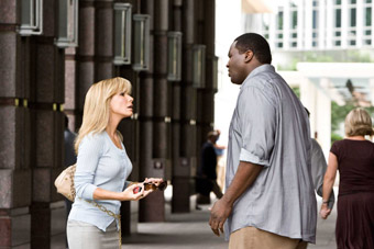 Sandra Bullock, Quinton Aaron, The Blind Side