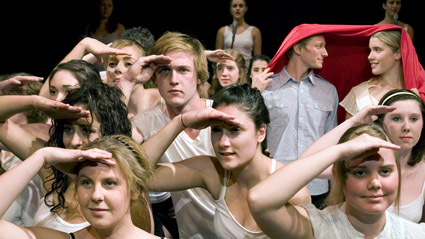 First Year Students, University of Wollongong, performing Park Young-Hee’s Finding Love