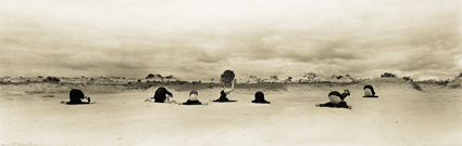 Body Weather workshop, Lake Mungo, 1992, 