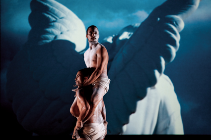 Waangenga Blanco, Leonard Mickelo, Angel, RILEY, of earth and sky, Bangarra Dance Theatre