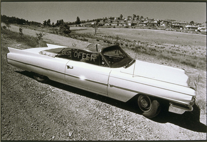 Jon Rhodes,
Hobart, Tasmania, 1972-75
from the album Australia
1 of 53 gelatin silver photographs, 11.9 x 17.7 cm
Art Gallery of New South Wales. Purchased 1980