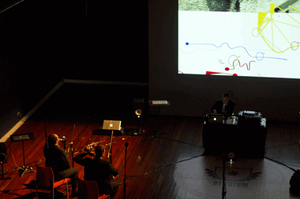 Decibel performing Talking Board, THNMF 2011