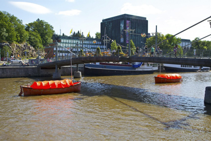 Nigel Helyer, Vox Aura, public sound work on the River Aura