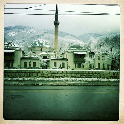 Across the Miljacka River, Sarajevo