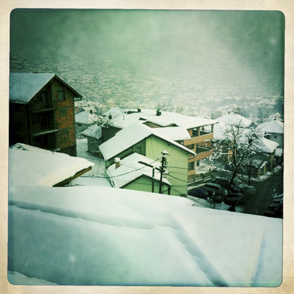 Rooftops from Kibe, Sarajevo