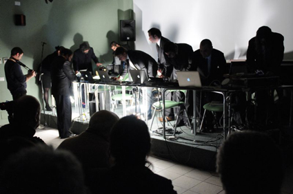 Decibel performing John Cage’s Variations VII