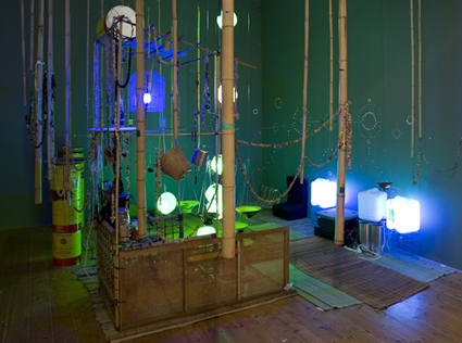 Slow Art Collective, Tony Adams, Chaco Kato, Dylan Martorell, Double Happiness B&B 2012

