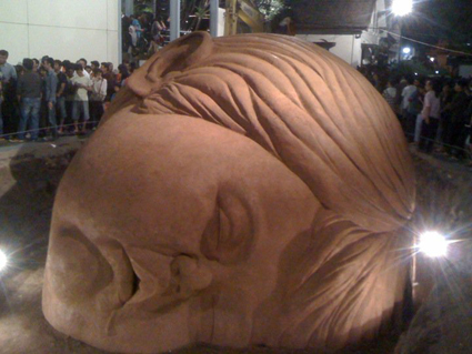 Eddie Prabandono, A Sleeping Child, opening night, ArtJOG11, 2011 