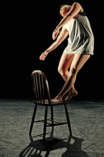 Sarah Banks, choreographer Julia Woolbank, students in Dance Studies, UNSW School of the Arts and Media 