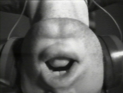 Bruce Nauman, Lip Sync, 1969 (video still)