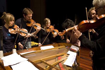 Atticus with Jon Rose (far right), Metapraxis