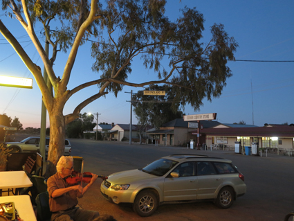 Jon Rose in Tibooburra