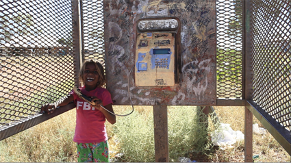 Maisie Parrngurr, Phone Booth, We don't  need a map