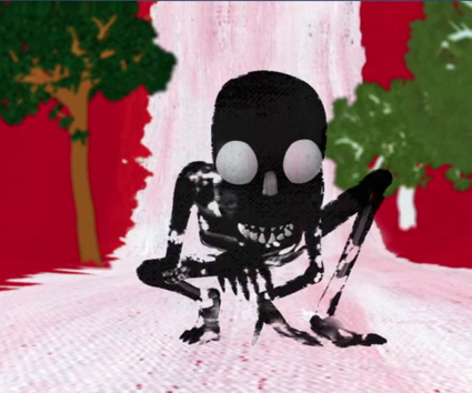 Yukurra Billy Atkins, Cannibal Story, 2012, animation by Sohan Ariel Hayes, We Don't Need a Map