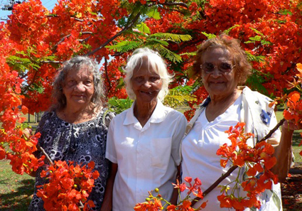 Jessie Lyons Alice Briston, Netta Cahill Croker Island Exodus