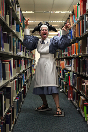 Bronwyn Platten, body to brain and back again, 2013, still of filmed performance