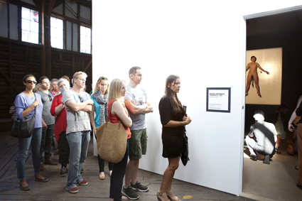 Marina Abramovic, Luminosity, 1997, re-performed for Kaldor Public Art Project 27: 13 Rooms