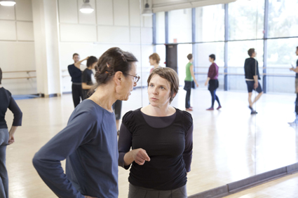 Yvonne Rainer,  Sara Wookey, Trio A, UC Irvine