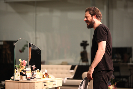 Benedict Andrews in rehearsal for The Maids, Sydney Theatre Company