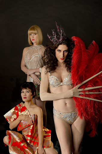 (l-r) Yumi Umiumare, Holly Durant, Moira Finucane, Glory Bok…Paradise