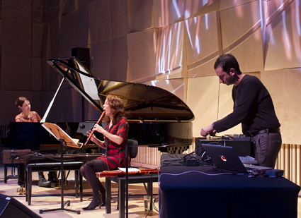 Three Lanes, Andrea Keller, Genevieve Lacey, Joe Talia, Capital Jazz Project