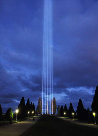 Ryoji Ikeda, spectra tasmania, photo Rémi Chauvin