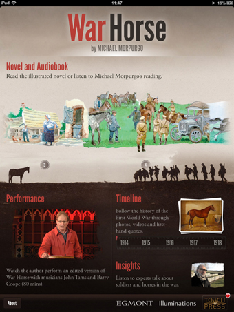 Michael Morpurgo’s War Horse App