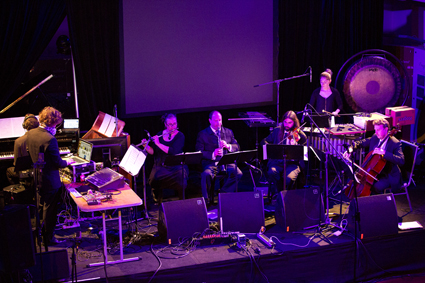 Decibel performing Alvin Curran, THNMF13