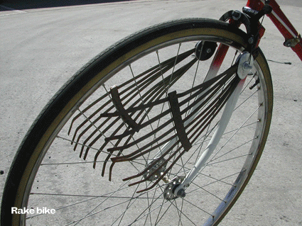 The Canberra Pursuit bikes made by Wayne Kotzur, Paul Bryant and Jon Rose, with extra contributions from Richard Johnson, Bel Chamberlain, Sam King, Harry Vatiliotis