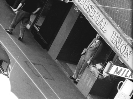 ASIO surveillance photo, Frank Hardy, George St Sydney