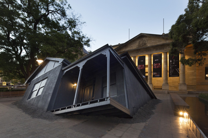 Installation view 2014 Adelaide Biennial of Australian Art: Dark Heart featuring Ian Strange, 2014, Art Gallery of South Australia