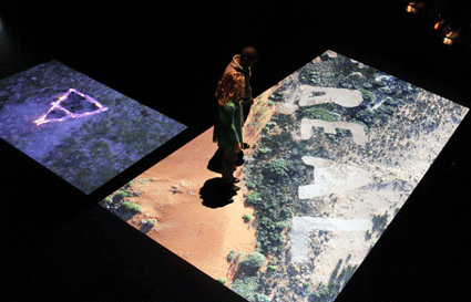 Starrs & Cmielski 1 & 2) AugmentedTerrain 3) Drone launch, Augmented Terrain in development