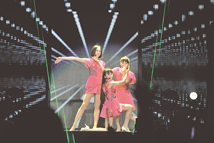 Perfume, Love Japan Night, National Stadium Tokyo, 29 May, TB broadcast 10 Aug